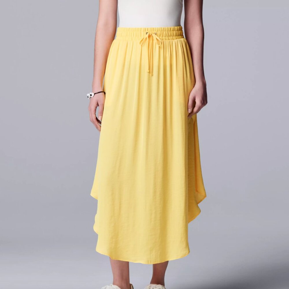 ⭐️Shirttail-Hem Beach Summer Hipster Hippie Artsy Flowy Boho Bohemian Maxi Skirt